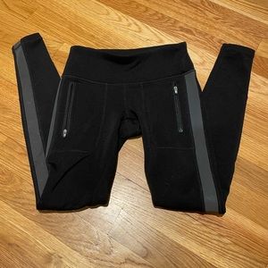 Athleta fleece-lined leggings
